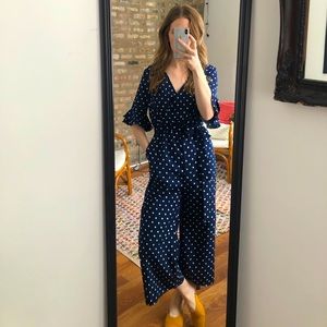 Polka dot jumpsuit